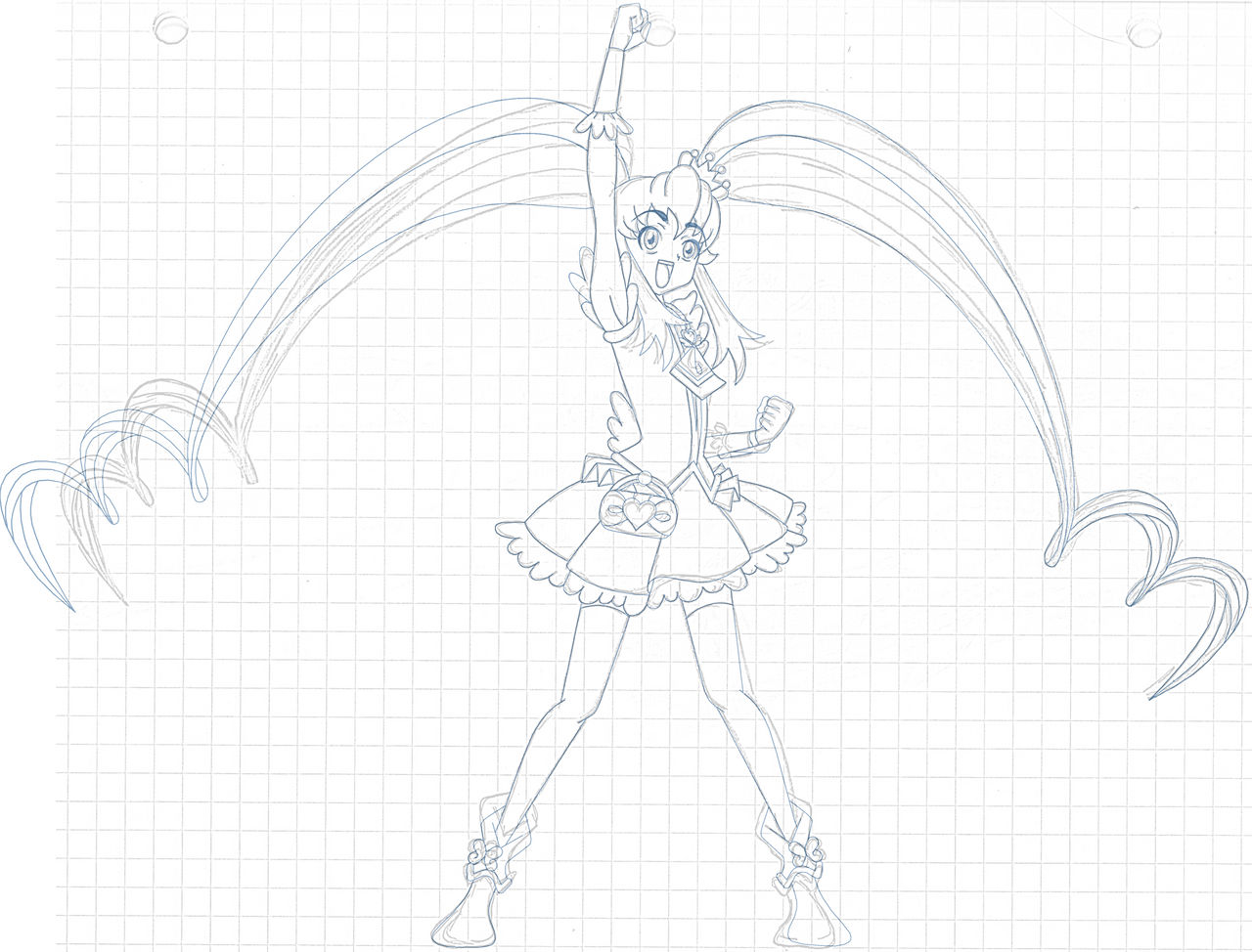 The Blue Wind Dancing In The Sky: Cure Princess