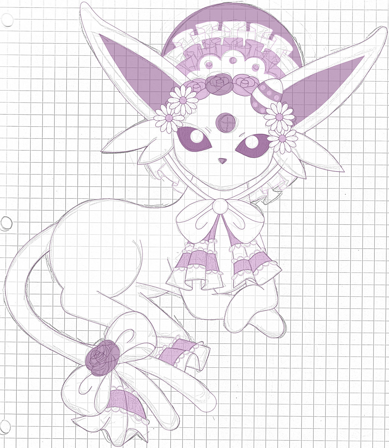 Botanical Easter Espeon