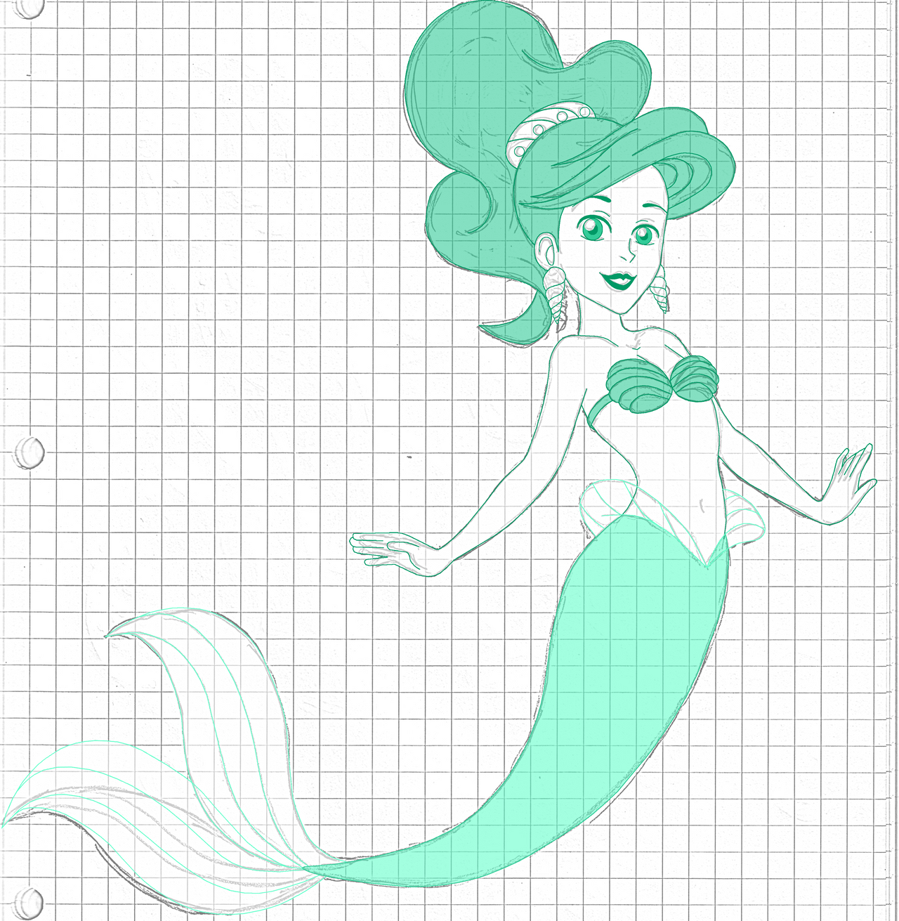 Ariel in Eel-Ectric City