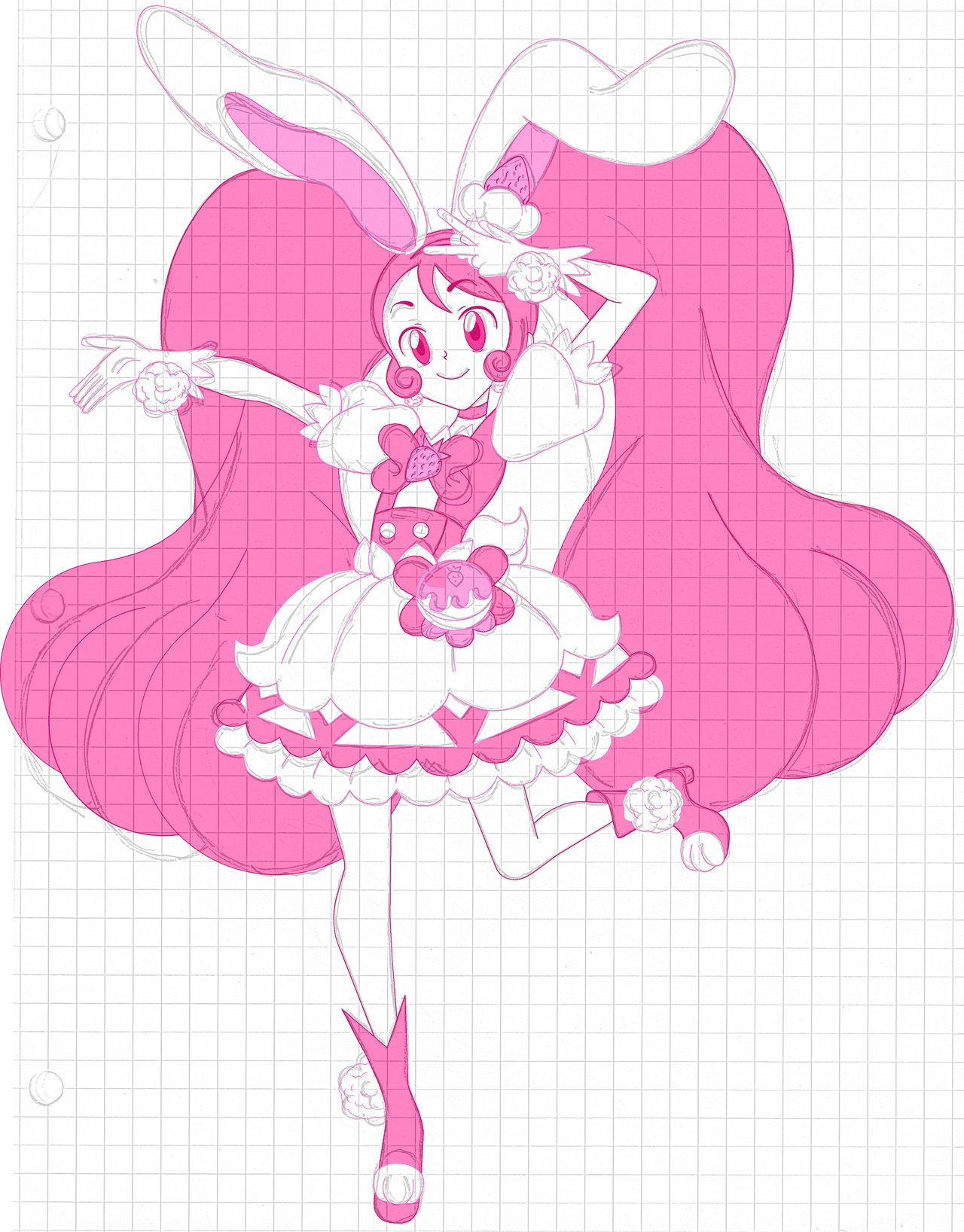 Energy and Smiles! Cure Whip, Ready to Serve!