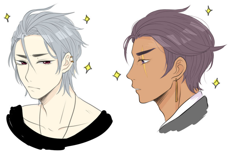 Slicked back hair - Ladykiller style by TherainGuardian on DeviantArt Slicked back hair - Ladykiller style by TherainGuardian on DeviantArt