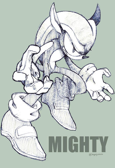 Mighty the Armadillo by RagingB1YZ4D on DeviantArt