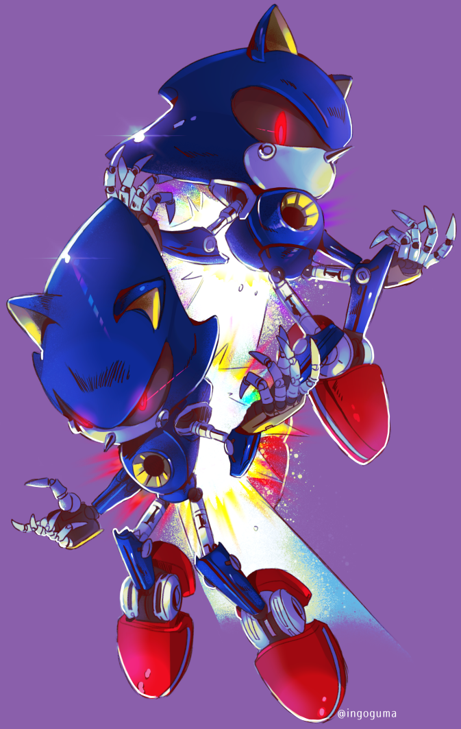 Metal-Sonic FanArt 02 by ICUdhara on DeviantArt