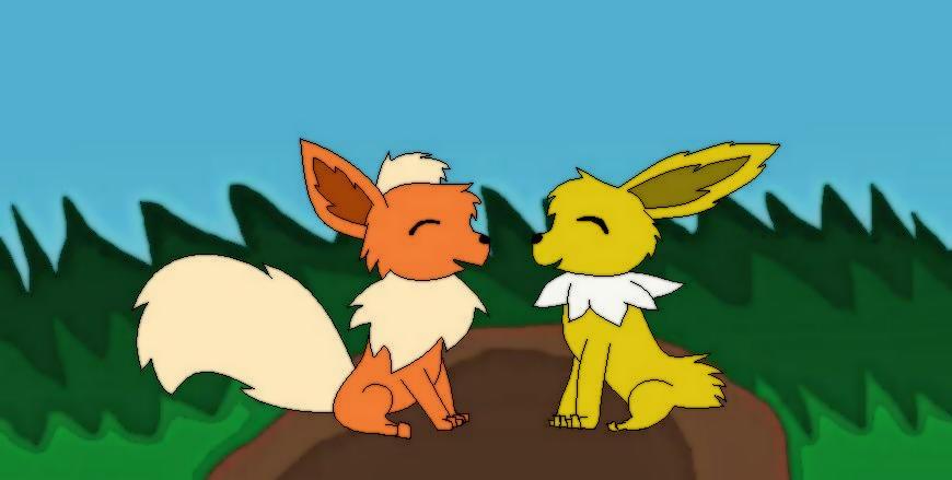 Flareon and Jolteon