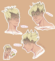 Some Junkrat Expessions [Overwatch]