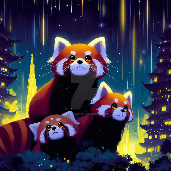 Red Panda Knight Red Panda Night by bramblekitten on DeviantArt