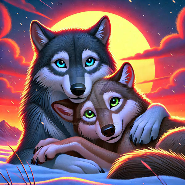Fanat Wolves Dreamy Wolves by bramblekitten on DeviantArt