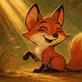 Happy little Fox