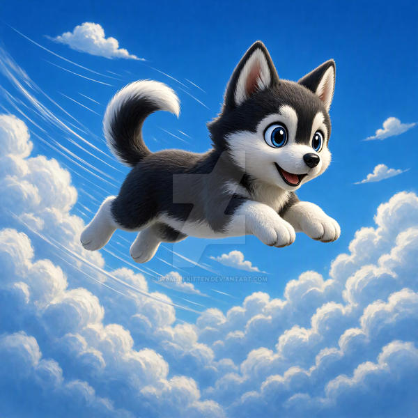 Deviantart Animal Jumping Cloud Jumping by bramblekitten on DeviantArt