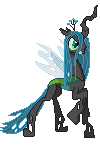 Queen Chrysalis CPS2 style sprite