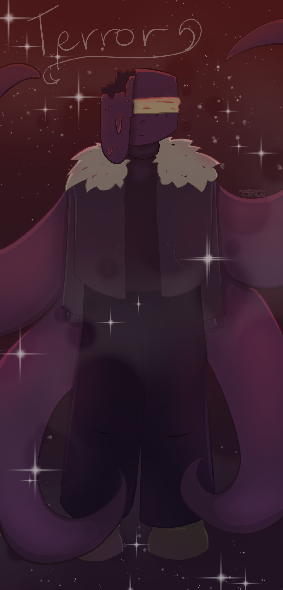 Terror!Sans (AU Sans) by CosmaniaTheDragonCat on DeviantArt