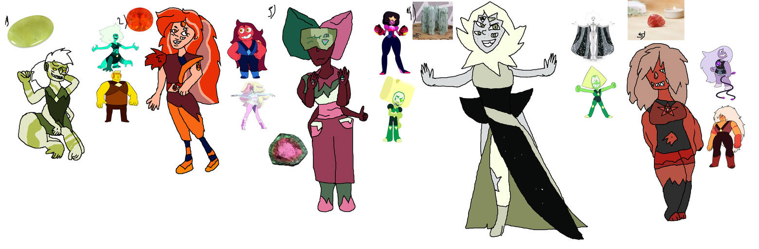 Steven Universe random gem adopts (OPEN-OTA) by PipermintMagic-Maija on ...