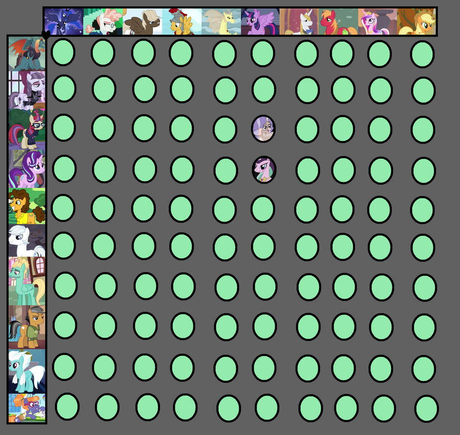 mlp grid-open by BiClownBatsy on DeviantArt