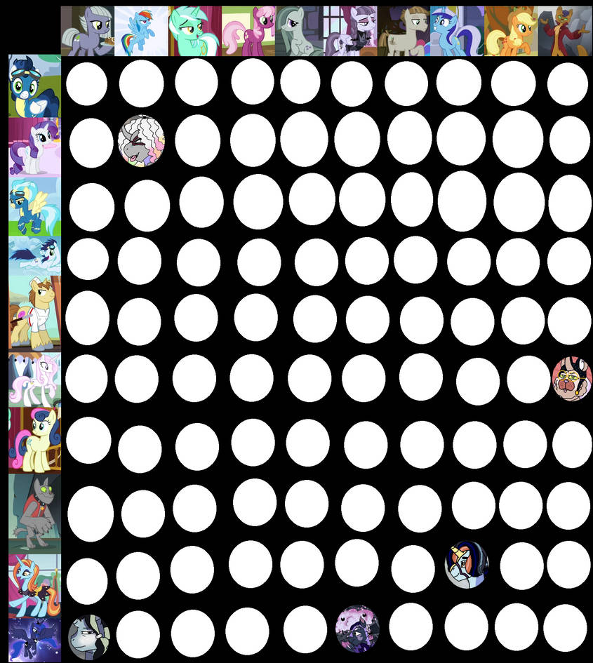 random mlp Grid 2 by BiClownBatsy on DeviantArt