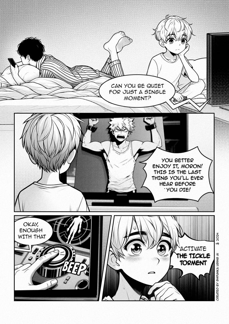 Tickle Scene (1/5) by shpunka on DeviantArt