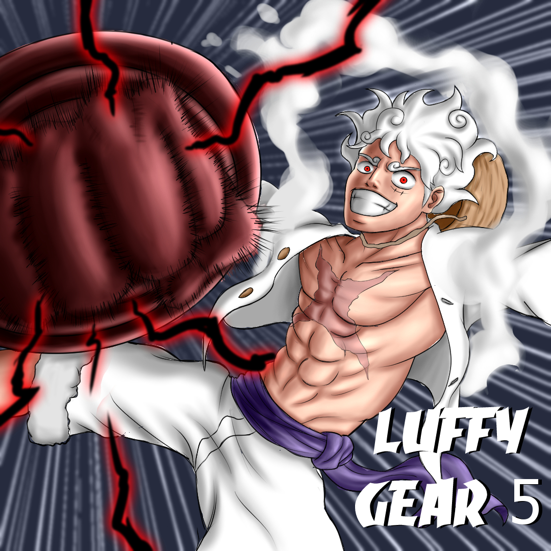 Gear 5 Luffy by newgate-arts on DeviantArt
