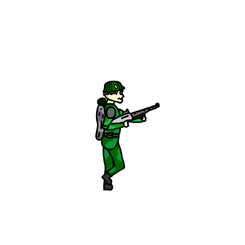 Soldier Animated Gif