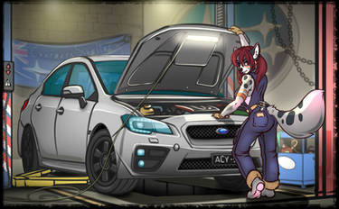 Subaru WRX Car commissio for  Carmankill