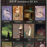 2019 summary of art
