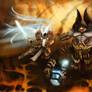 Tyrael and Thrall VS Azmodan