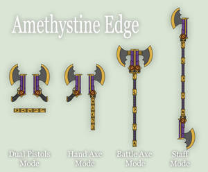 RWBY Weapon - Amethystine Edge