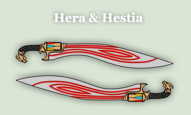 RWBY Weapon - Hera and Hestia