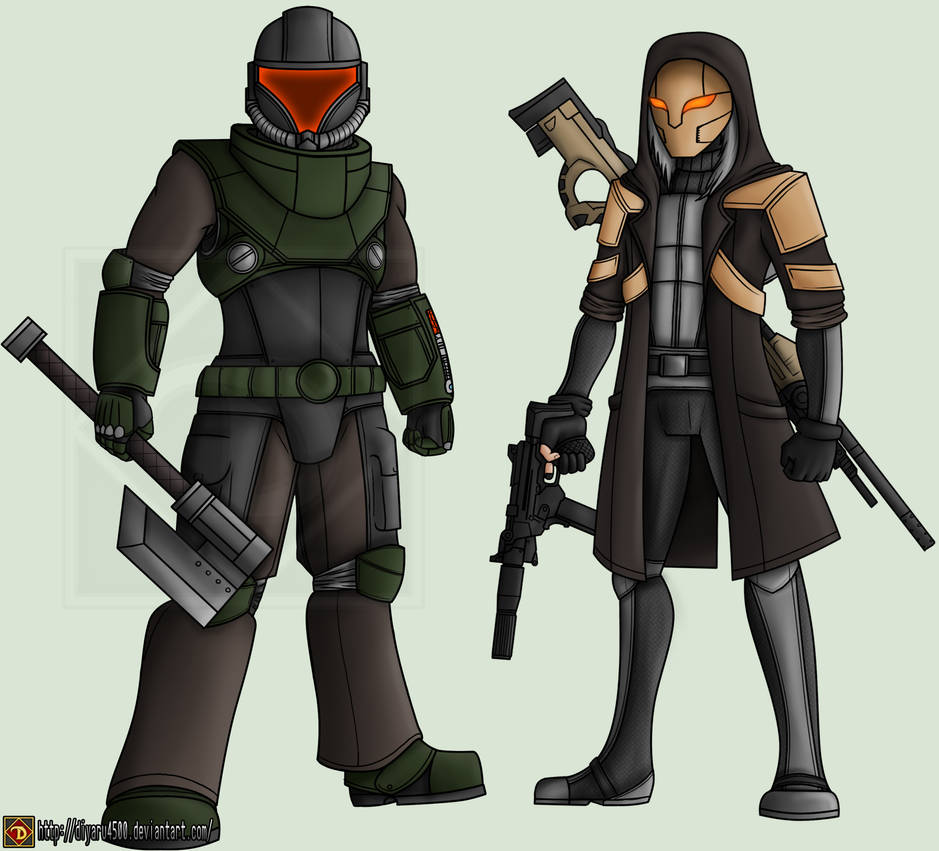 Shadowrun - Runners by Diyaru4500 on DeviantArt