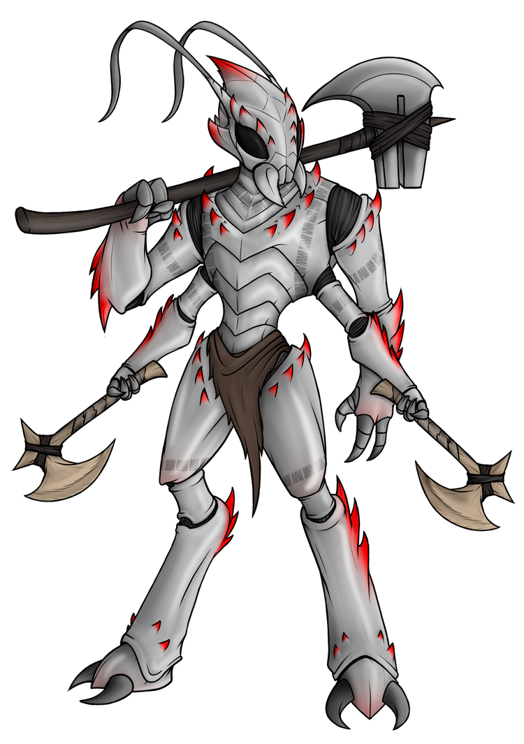 DnD Commission ThriKreen Barbarian by Diyaru4500 on DeviantArt