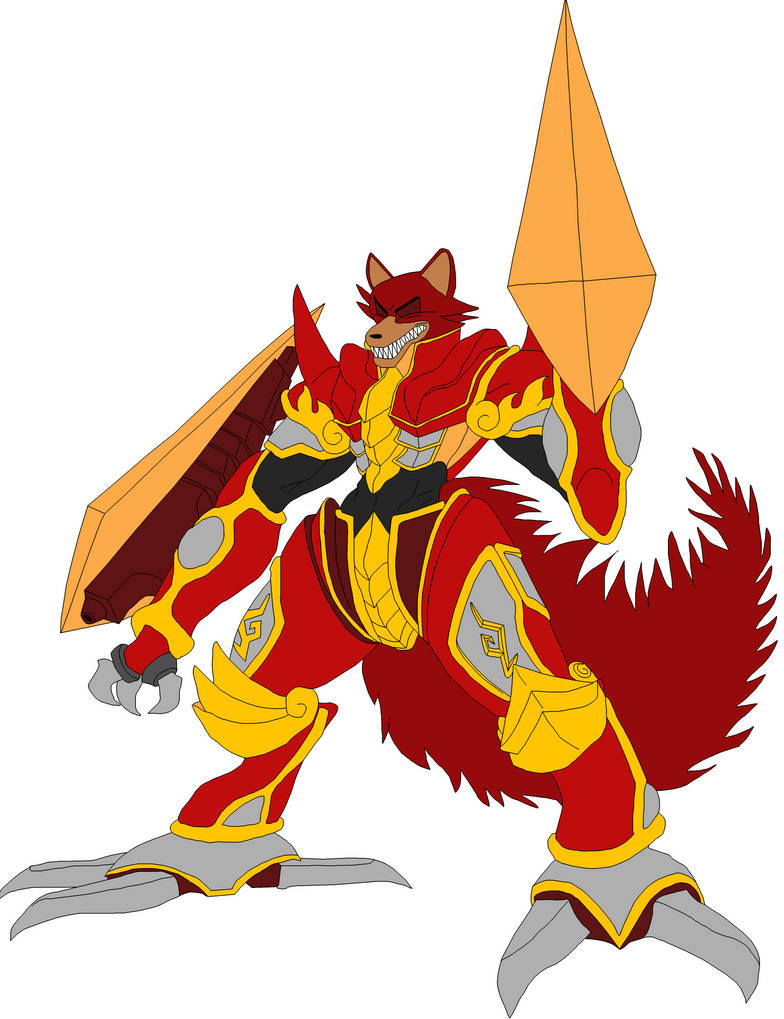 Gadget fire rage armor by Dragonoid4ever on DeviantArt