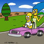 Homer and Marge Double Dash