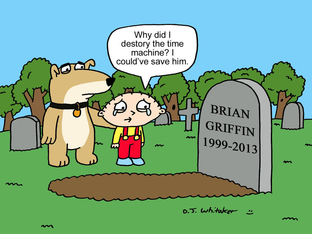 RIP Brian Griffin by DJgames on DeviantArt