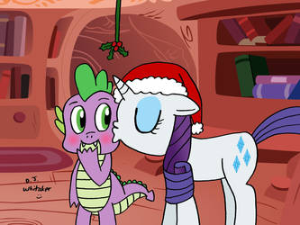 The Dragon and Pony Under the Mistletoe