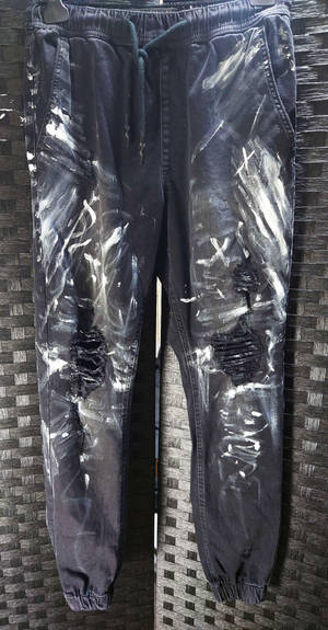 Distressed Painter Joggers