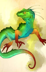 Lizard dragon