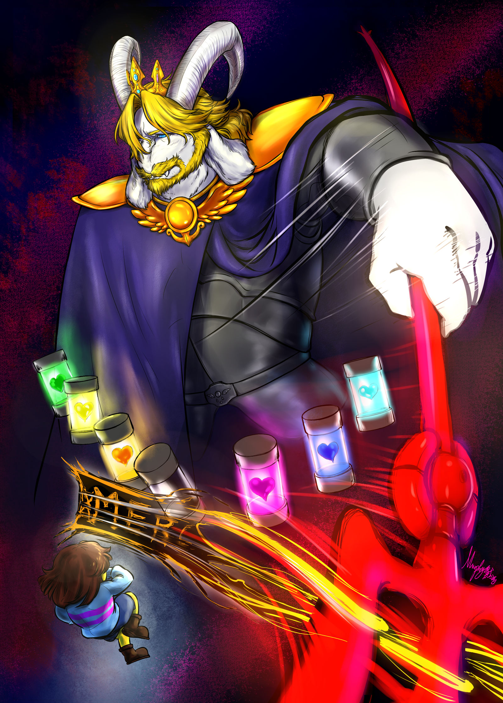 Undertale - Asgore fight by yuhhei4666 on DeviantArt