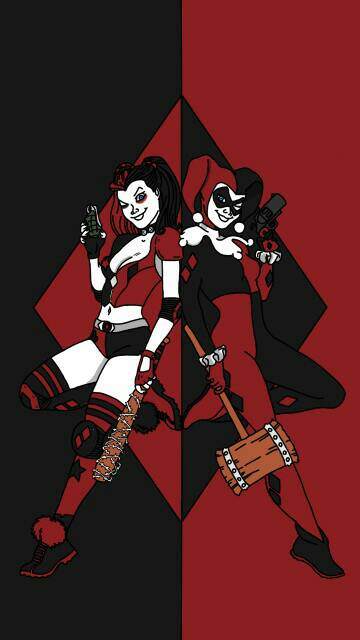 Two Harley Quinn
