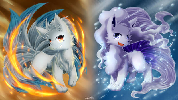 Blaze and Blizzard Vulpine (Shine)