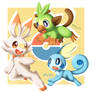 Galar Starters