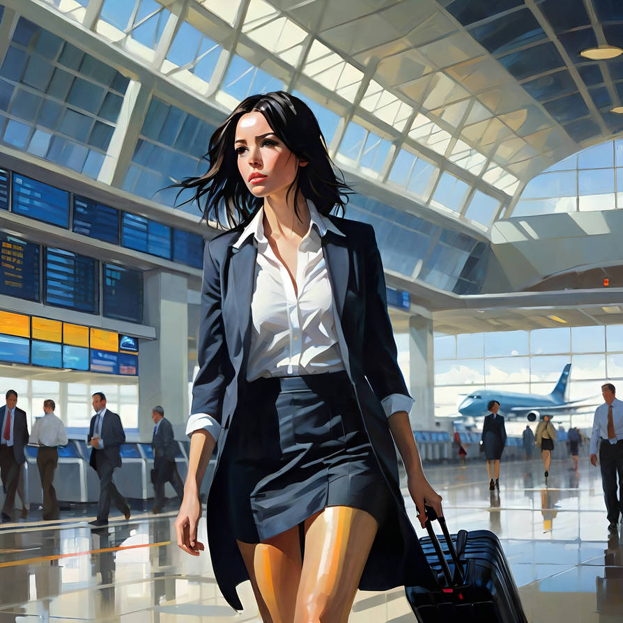 Airport3 - I need coffee by RedRussianArt on DeviantArt