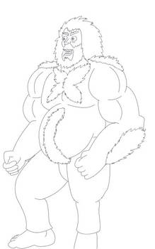 Stormbear lineart