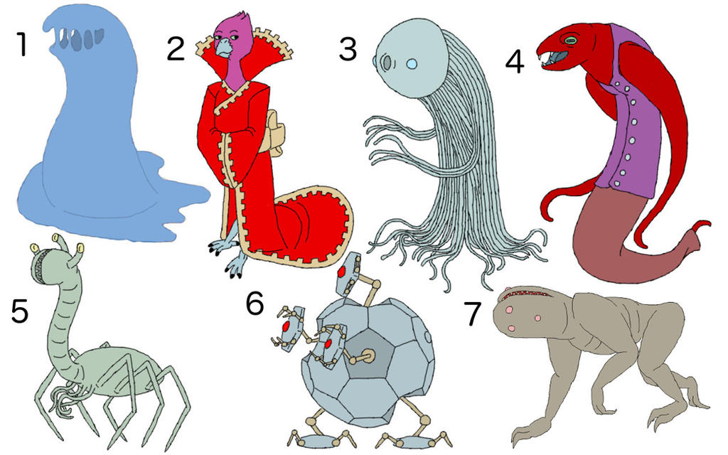 Alien Races by privateCancer on DeviantArt