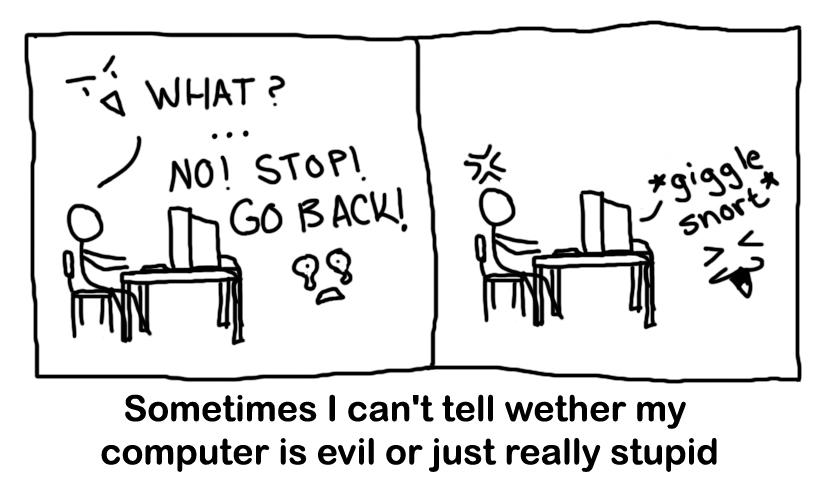 Damn Computer by Ellwing on DeviantArt