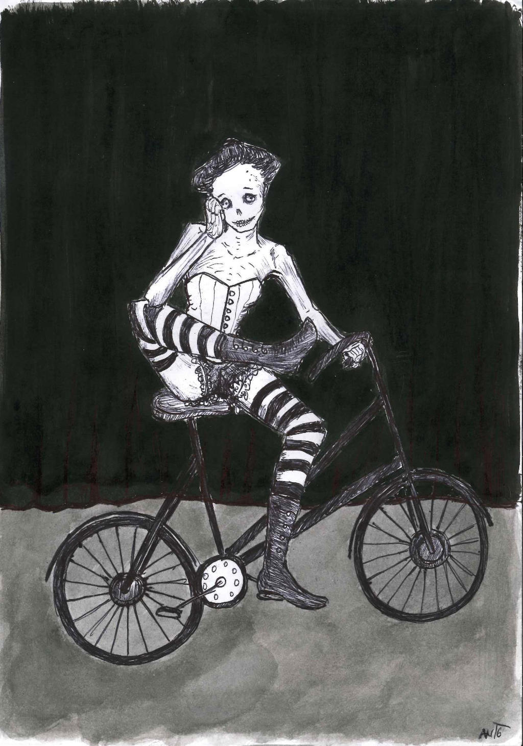 Those Naughty Victorians: Lady and her bicycle