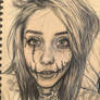 Scary Pencil Portrait