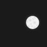 Minimalist Moon in 8K Resolution