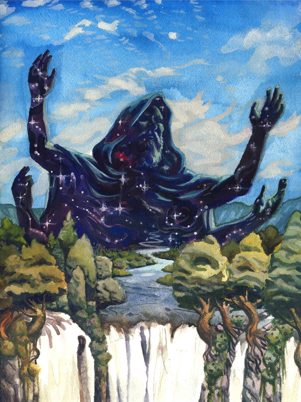 Kruphix, God of Horizons by deWitteillustration on DeviantArt