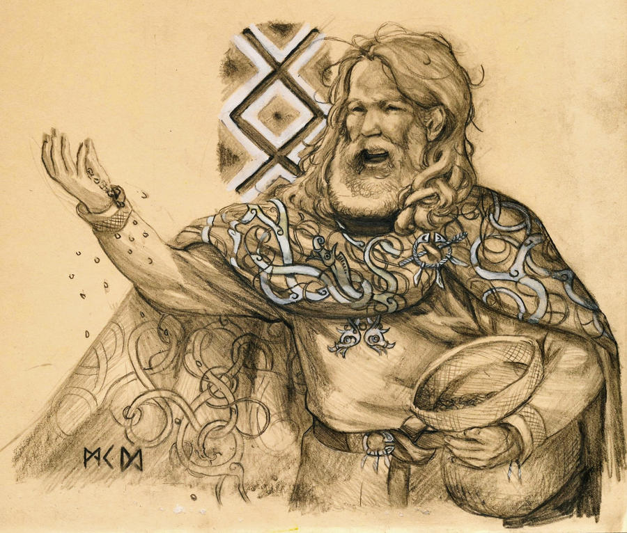 Ing Freyr Rune Ingve-Freyr by deWitteillustration on DeviantArt