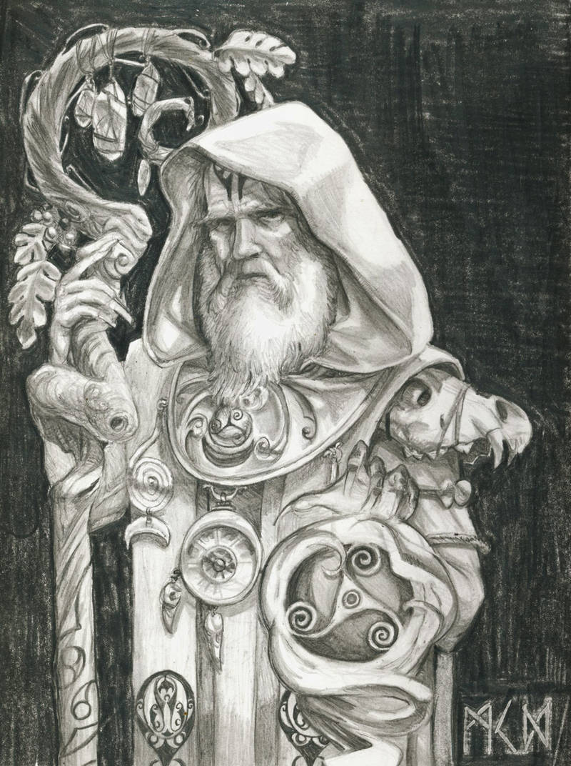 Warhammer Albion - Draoiorix by deWitteillustration