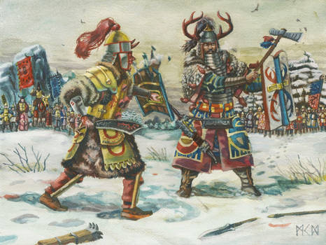 Warlords duel in Herigaturi