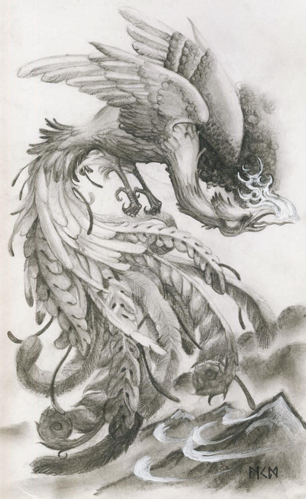 Simurgh by deWitteillustration on DeviantArt